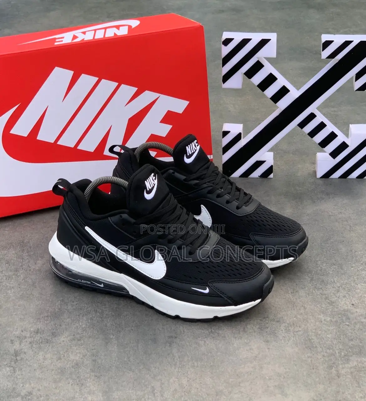 Nike Air Max 270 Pulse Triple Black Sneakers