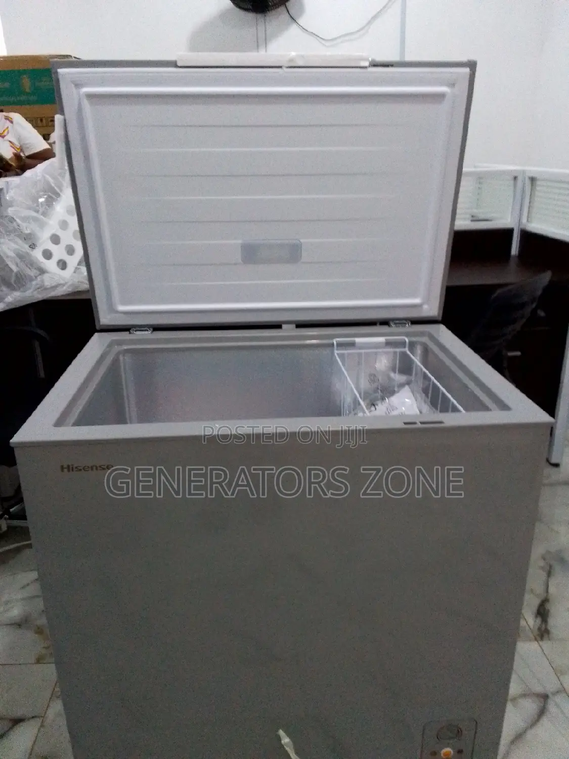 Portable Hisense 200l Chest Freezer With Basket