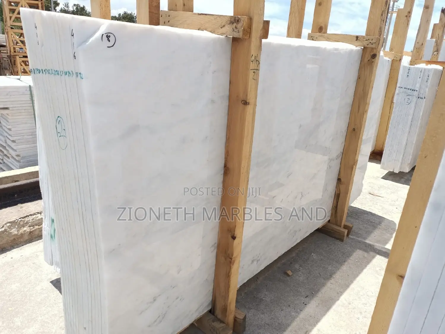 Turkish Mugla White Marble Slabs and Tiles 120x60, and 60x60