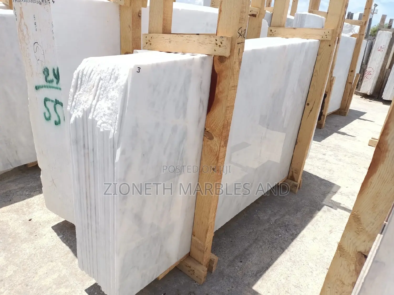 Turkish Mugla White Marble Slabs and Tiles 120x60, and 60x60