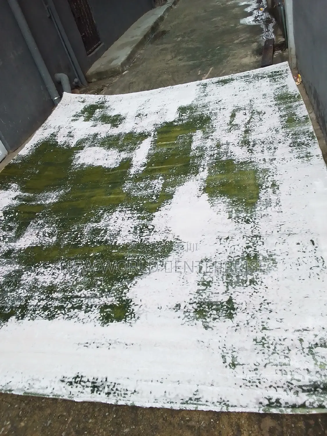 4by6feets Green Turkish Centre Rug