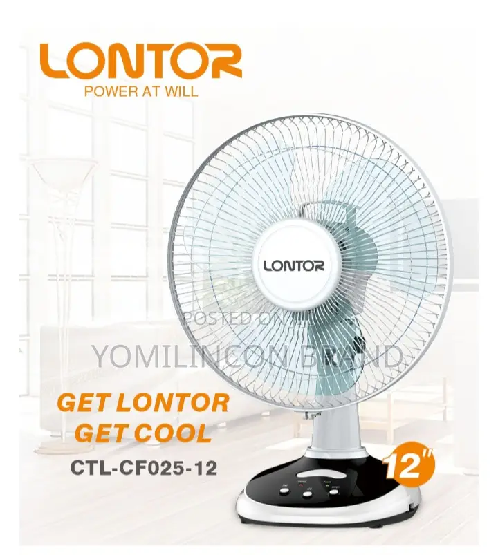 Lontor AC Electric Fan CTL-Cfa025-12