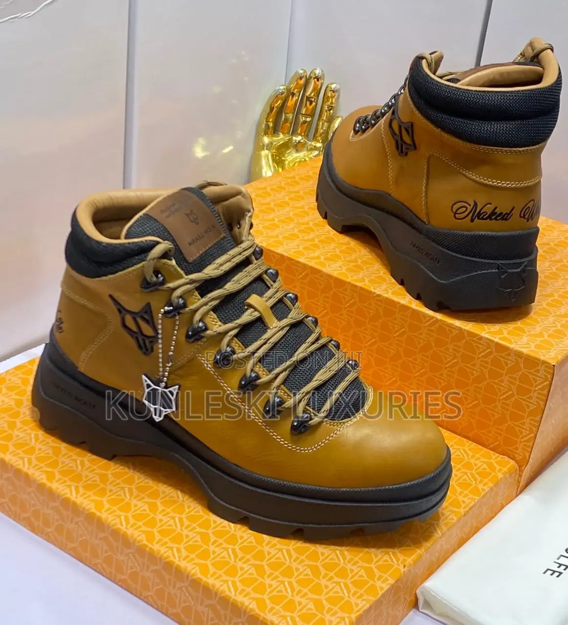 Original Naked Wolfe Leather Boot Collections