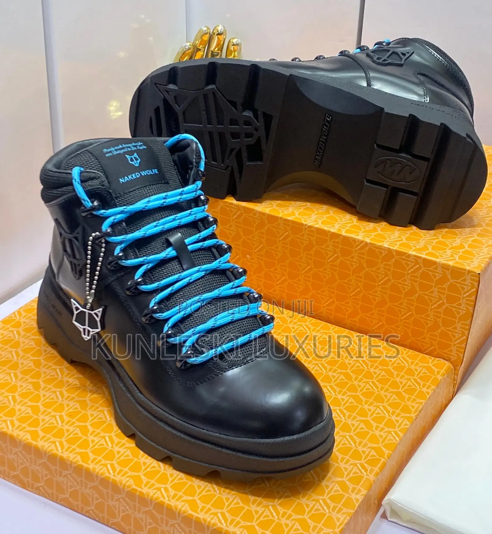Original Naked Wolfe Leather Boot Collections