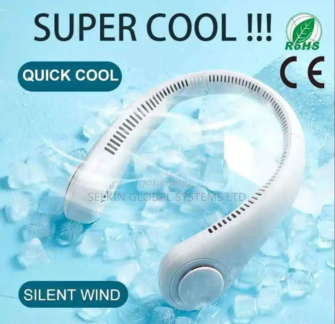 Portable Foldable Rechargeable Wireless Neck Fan