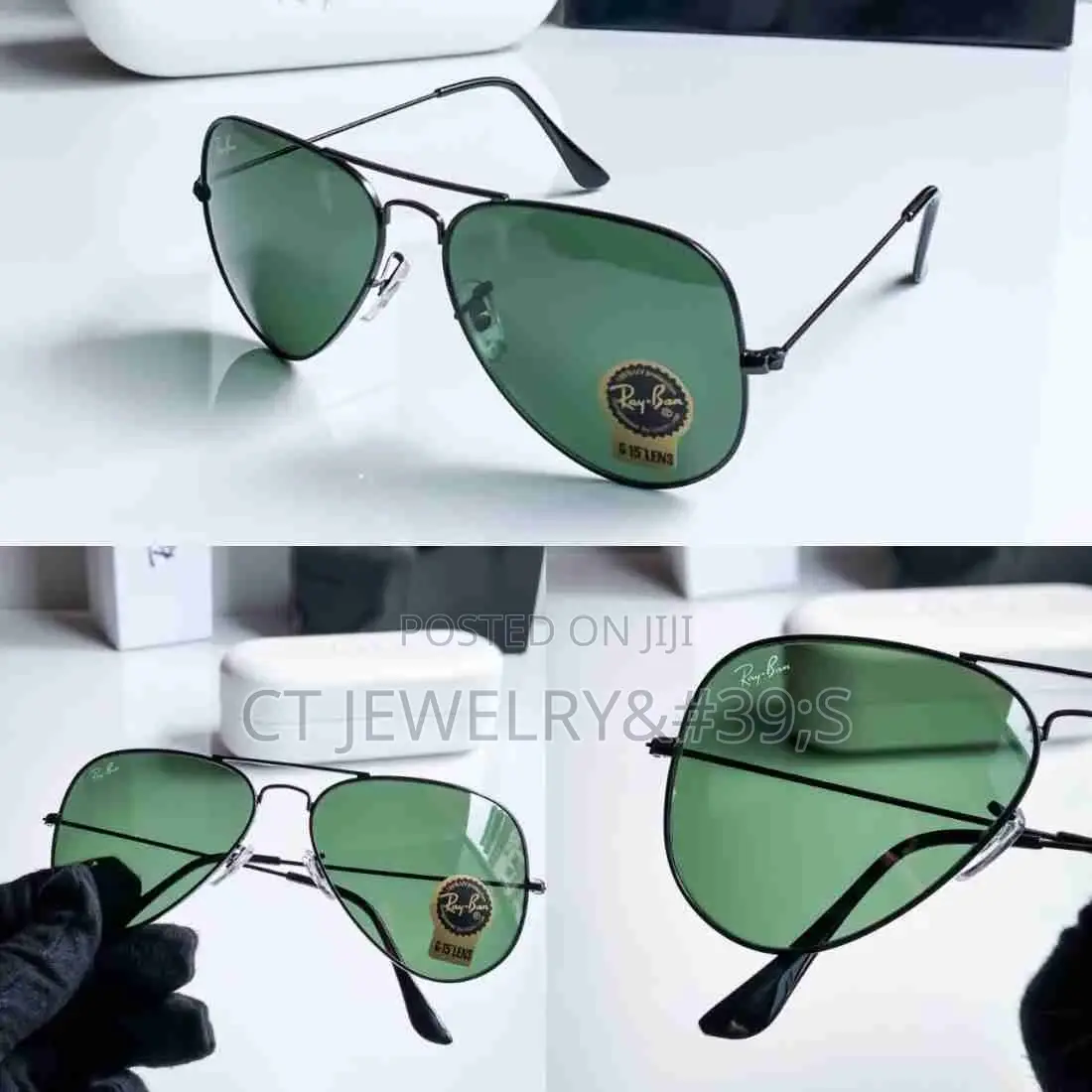 Swiperight Aviator Ray Ban for Men's (Glass Lens)