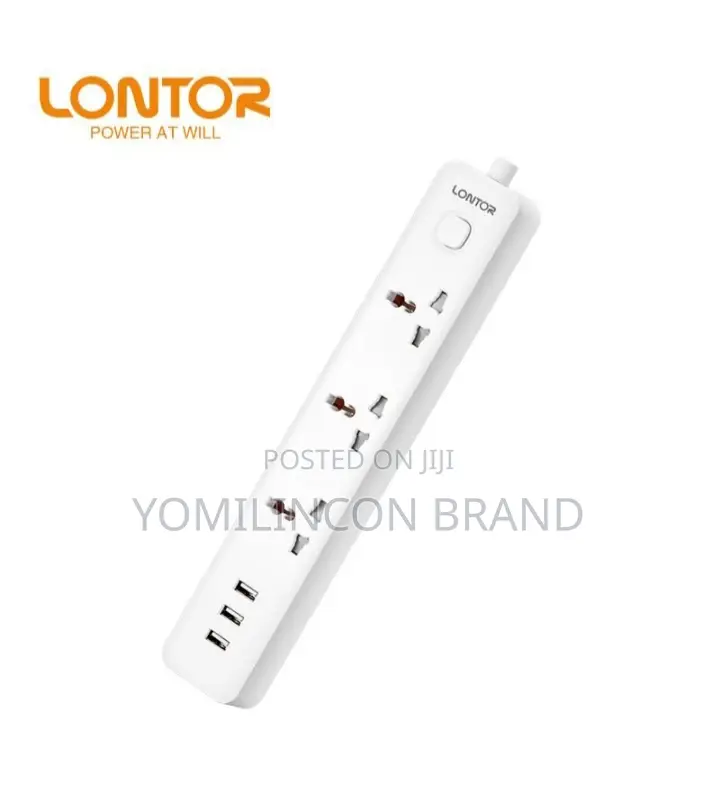 Lontor 1.8m 3 Power Socket| Ctl-ps026u-18l
