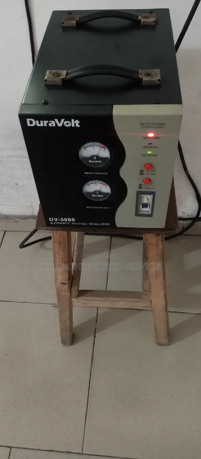 1 Month Old, New Stabilizer 5000va Duravolt Ideal for AC Use