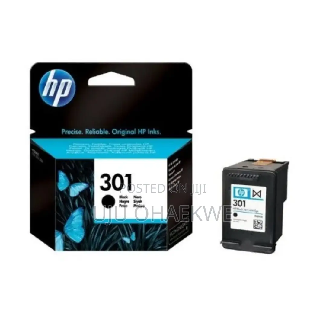 Genuine HP CH561EE (#301) Black Ink Cartridge (HP301BKOEM)