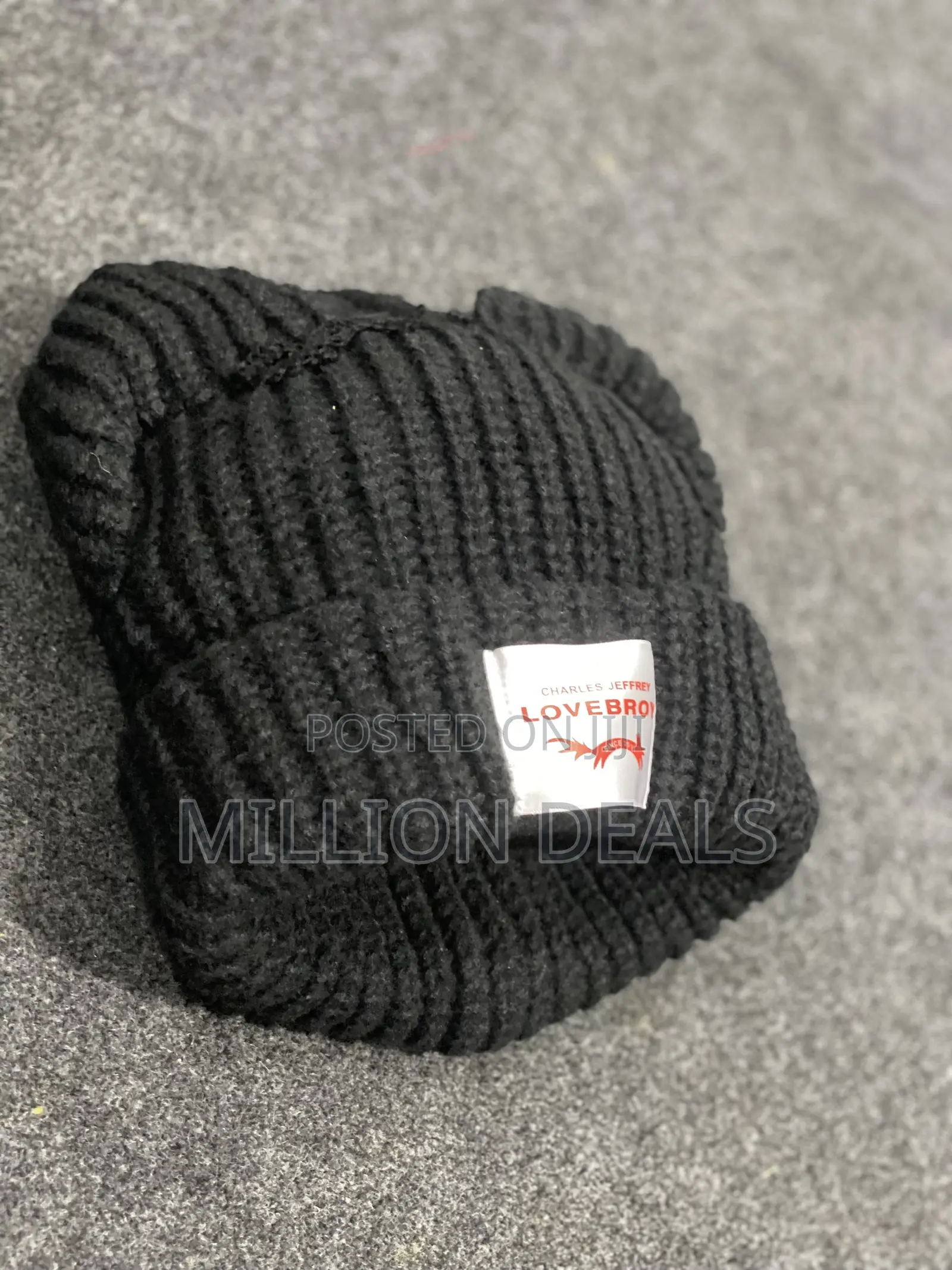 Stylish Big Black Classic Beanie Head Warmer