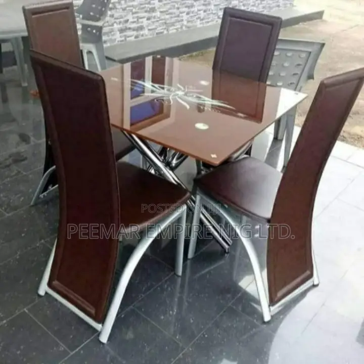 Original Imported Set of Dining by Four Seaters