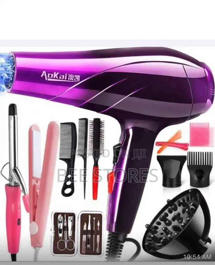 Professional Hair Care Complete Set With Handryer