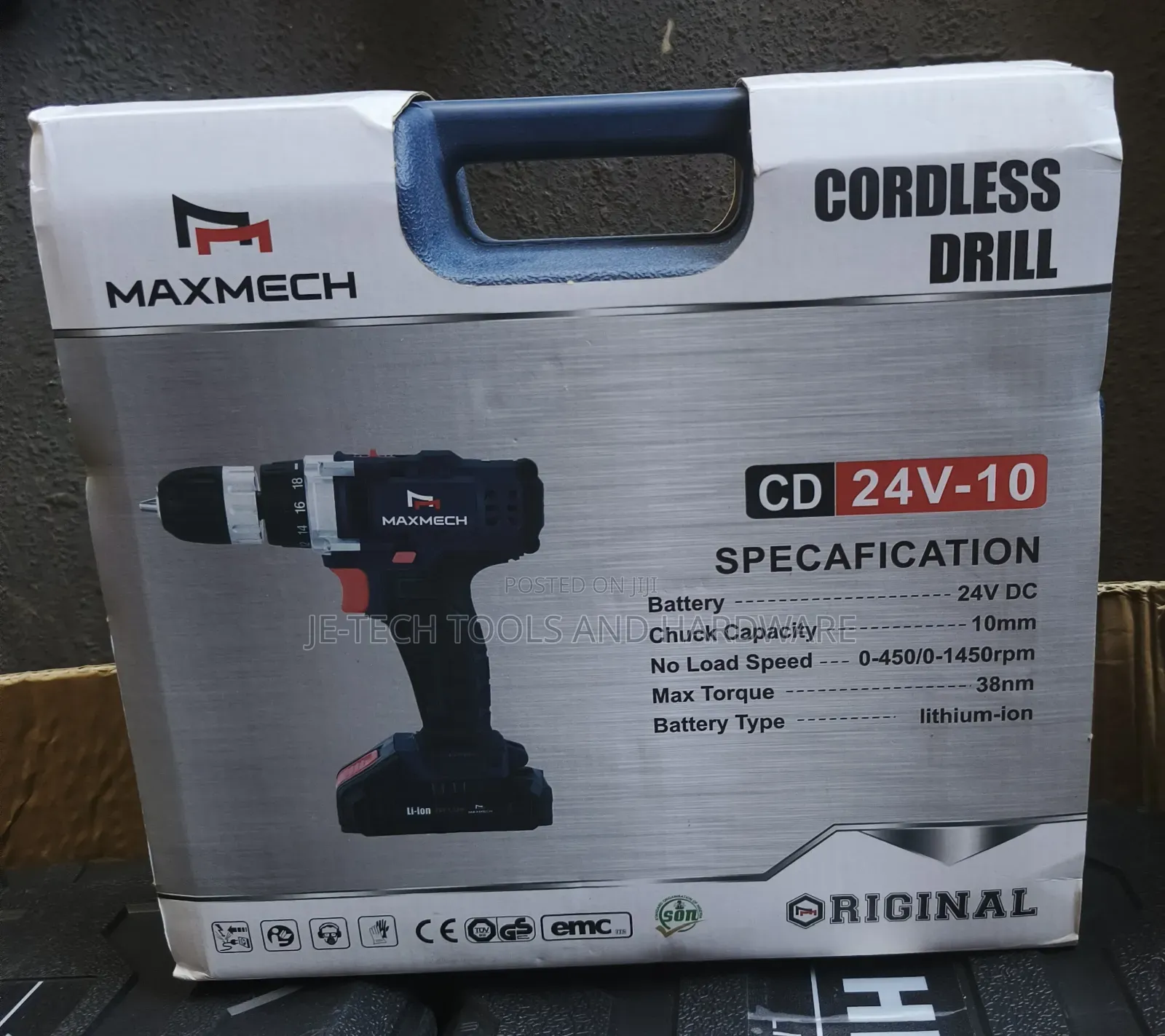 Cordless Drill Screw Driver - 24volts
