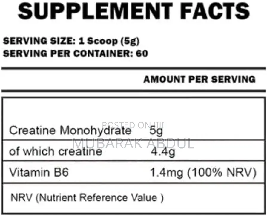 Kelvin Levrone Creatine Monohydrate