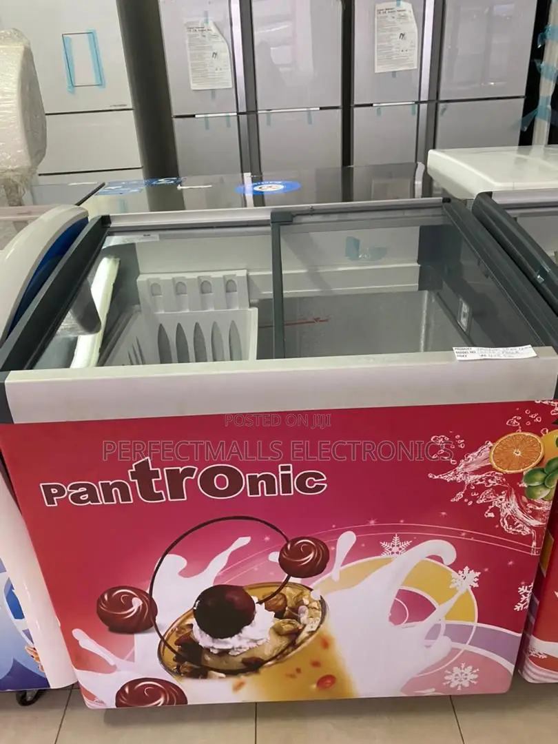 Pantronic 300L Ice Cream Display Showcase Freezer SCSD-P300A