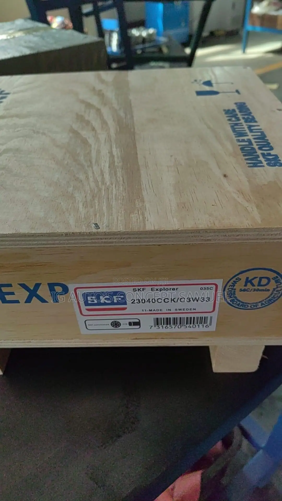 Original SKF Bearing Available 23040cck