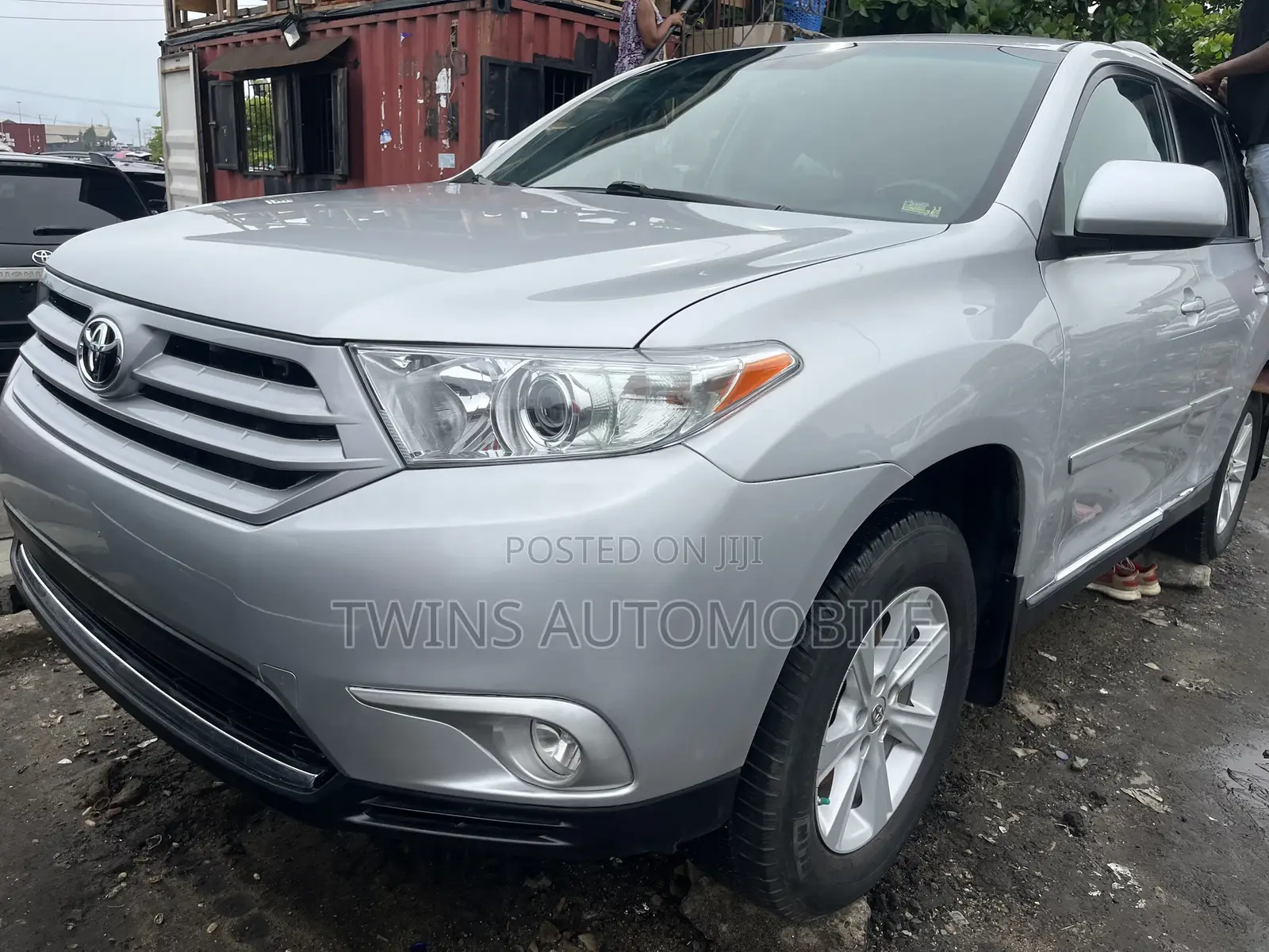 Toyota Highlander Limited 2012 Silver