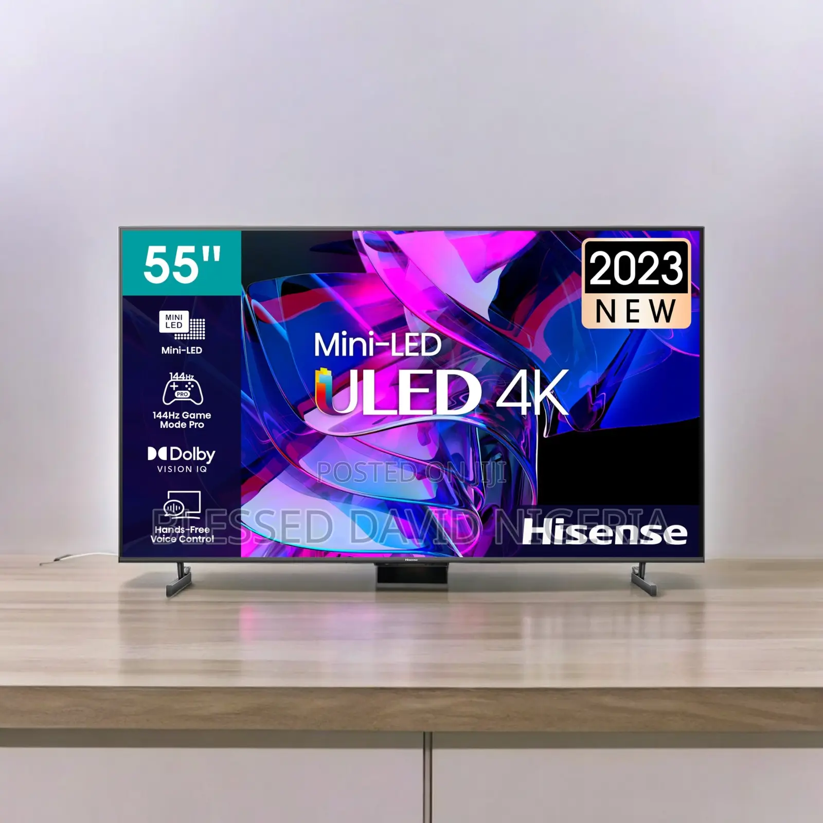 Hisense 55 Inch U7K Series ULED Smart TV - 55U7K