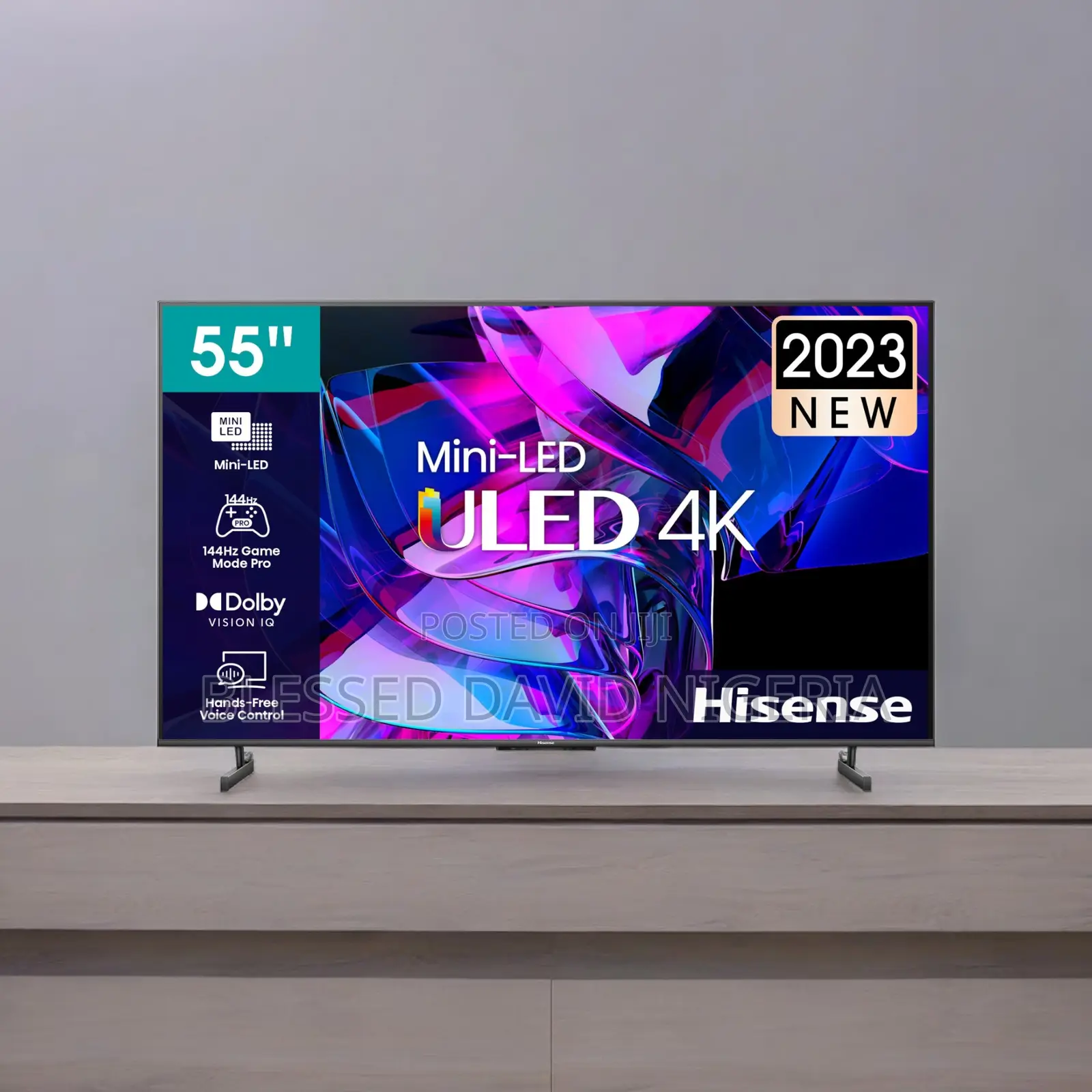 Hisense 55 Inch U7K Series ULED Smart TV - 55U7K