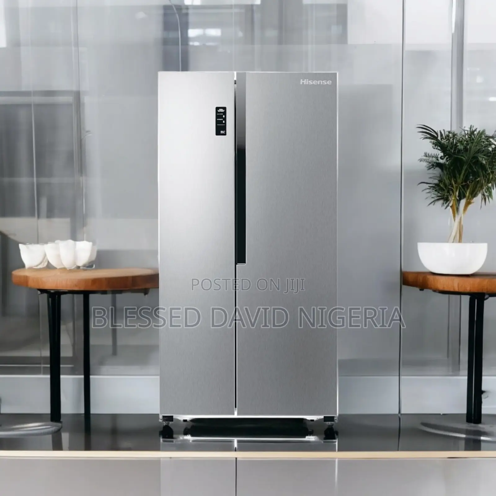 Hisense 67WS 516L Side by Side Refrigerator - REF67WS