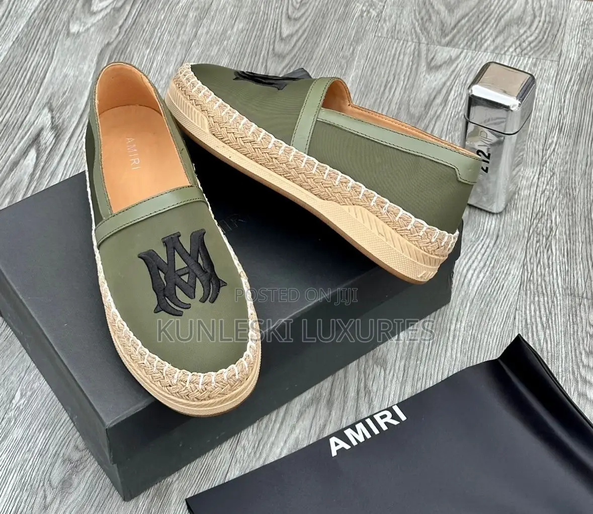 Original Amiri Espadrilles Shoe Collections