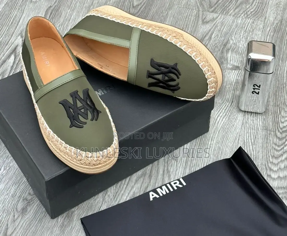 Original Amiri Espadrilles Shoe Collections
