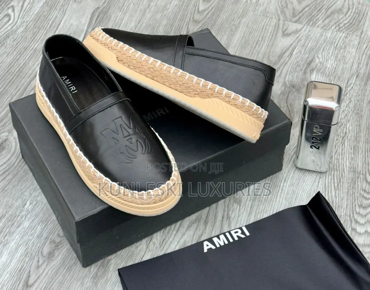 Original Amiri Espadrilles Shoe Collections
