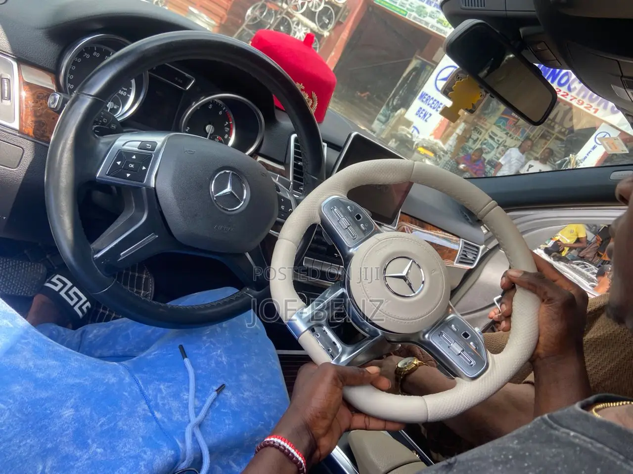 Ml350 2014 Complete Steering Wheel Upgrade to 2020 AMG