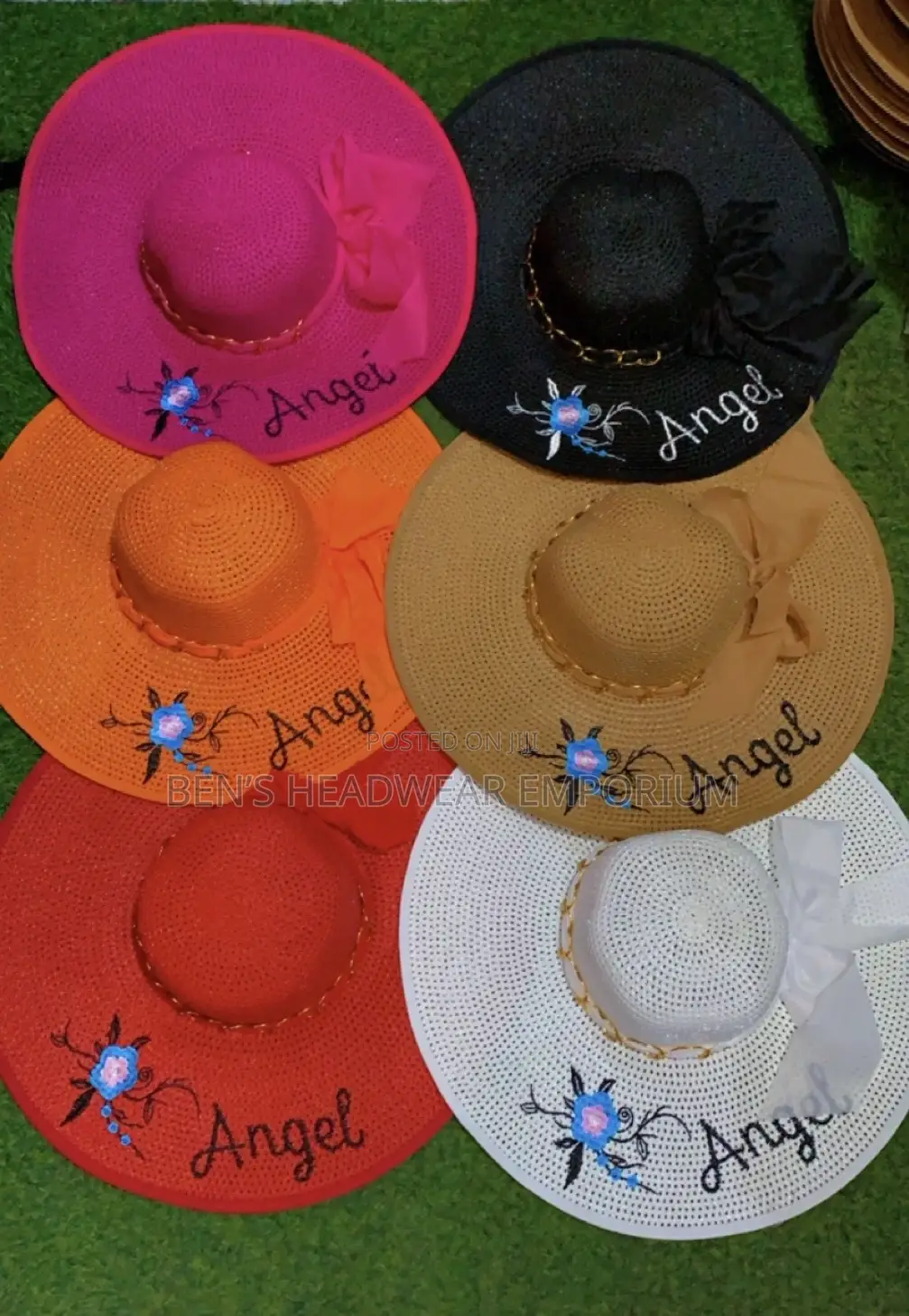 Beach Hats Are Available in Different Colors