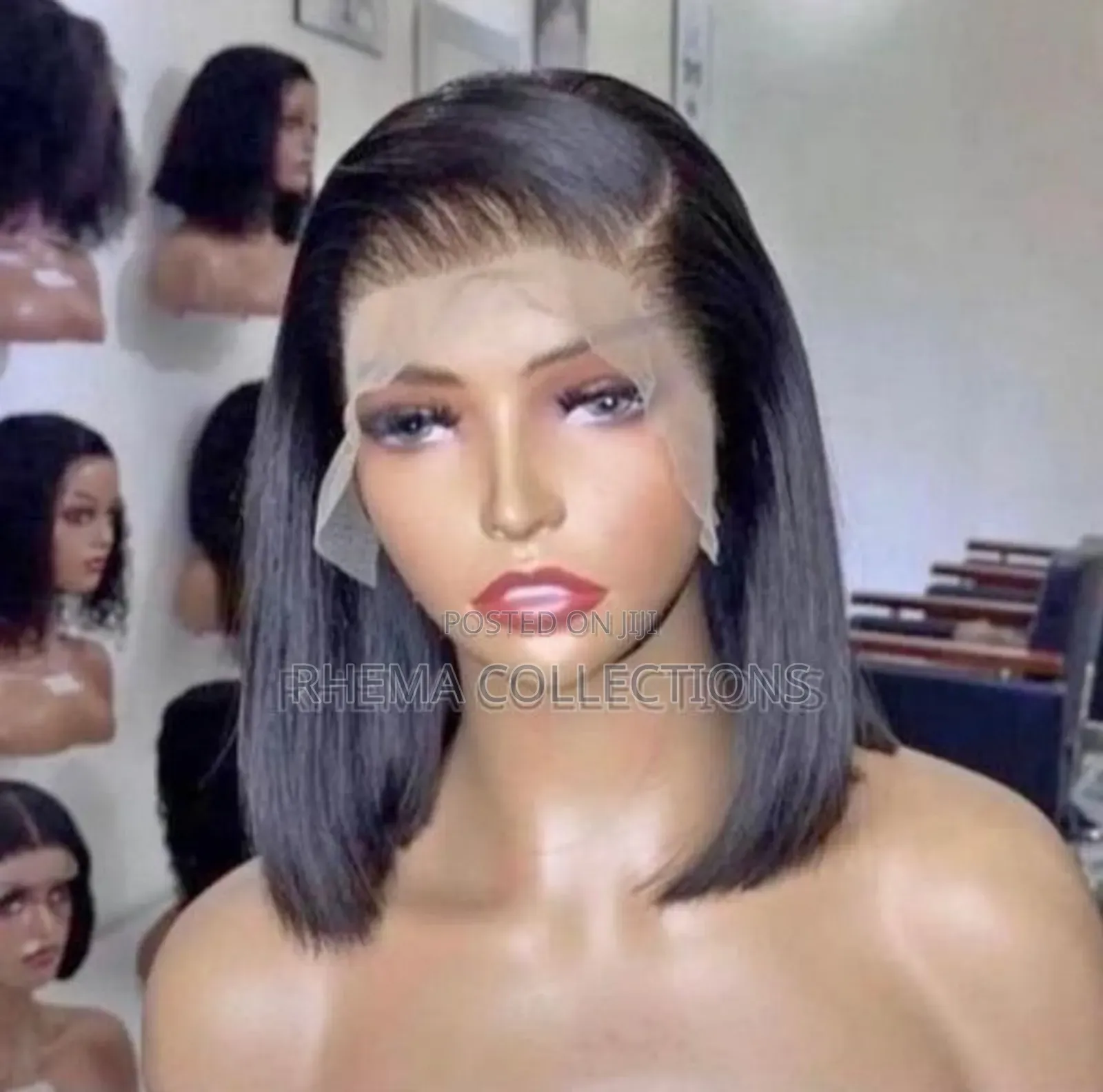 Full Frontal 12” Bob Human Hair Wig