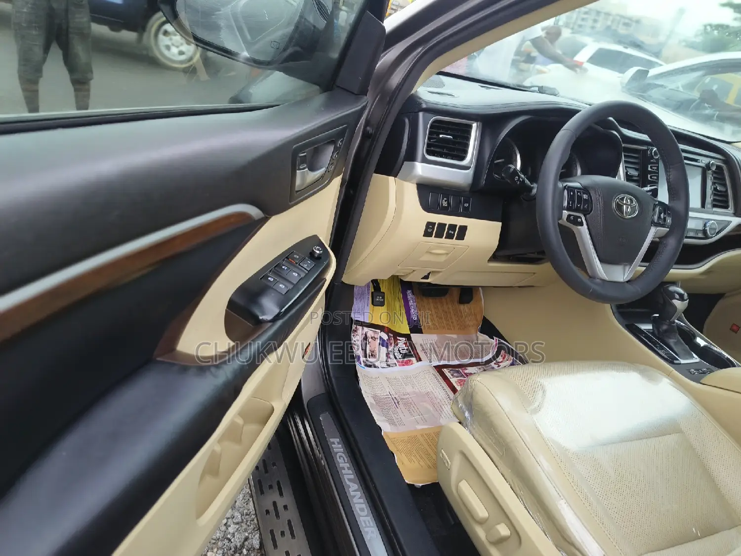 Toyota Highlander Limited 4x4 V6 (3.5L 6cyl 8A) 2017 Gray