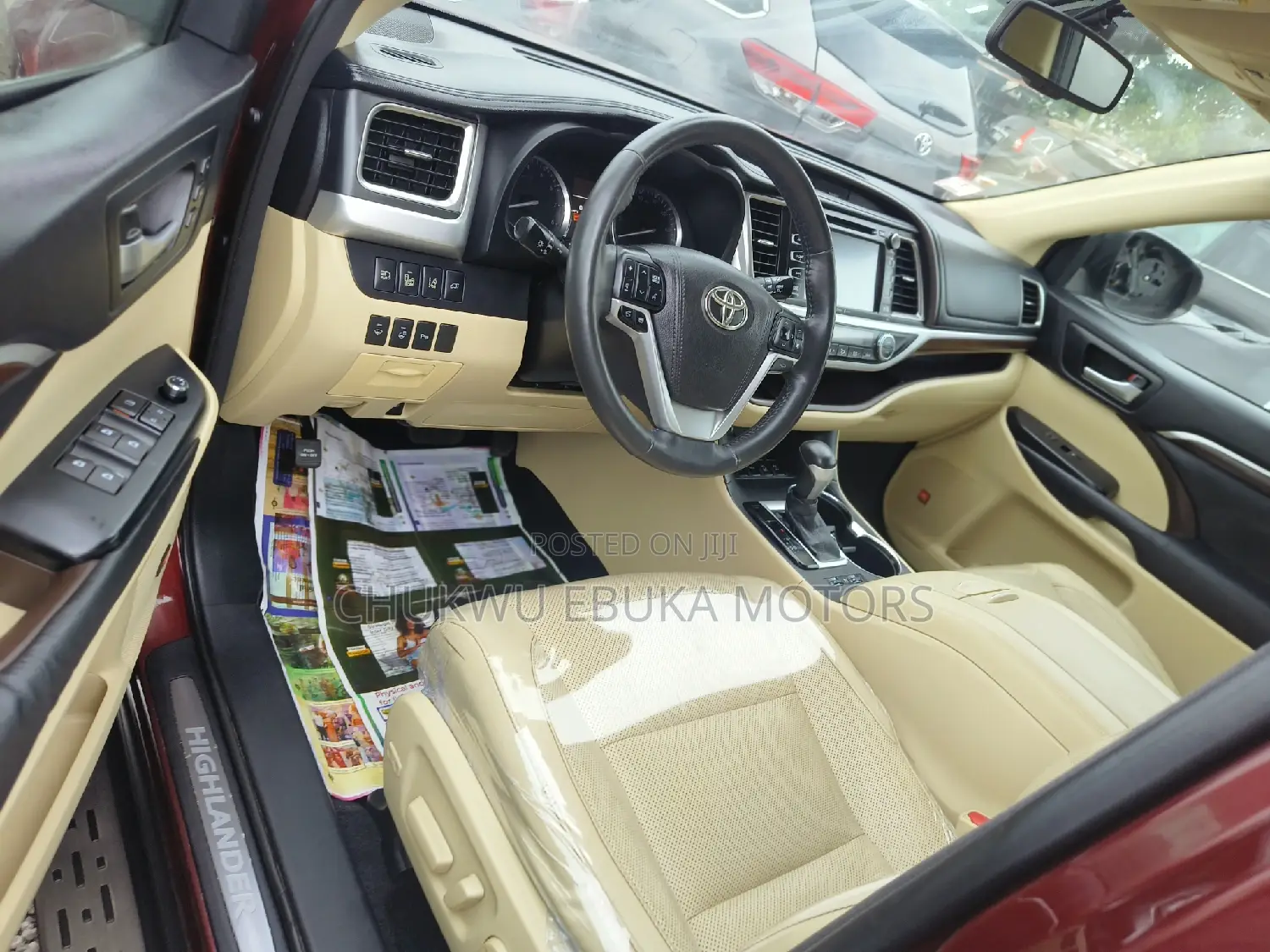 Toyota Highlander 2017 Red