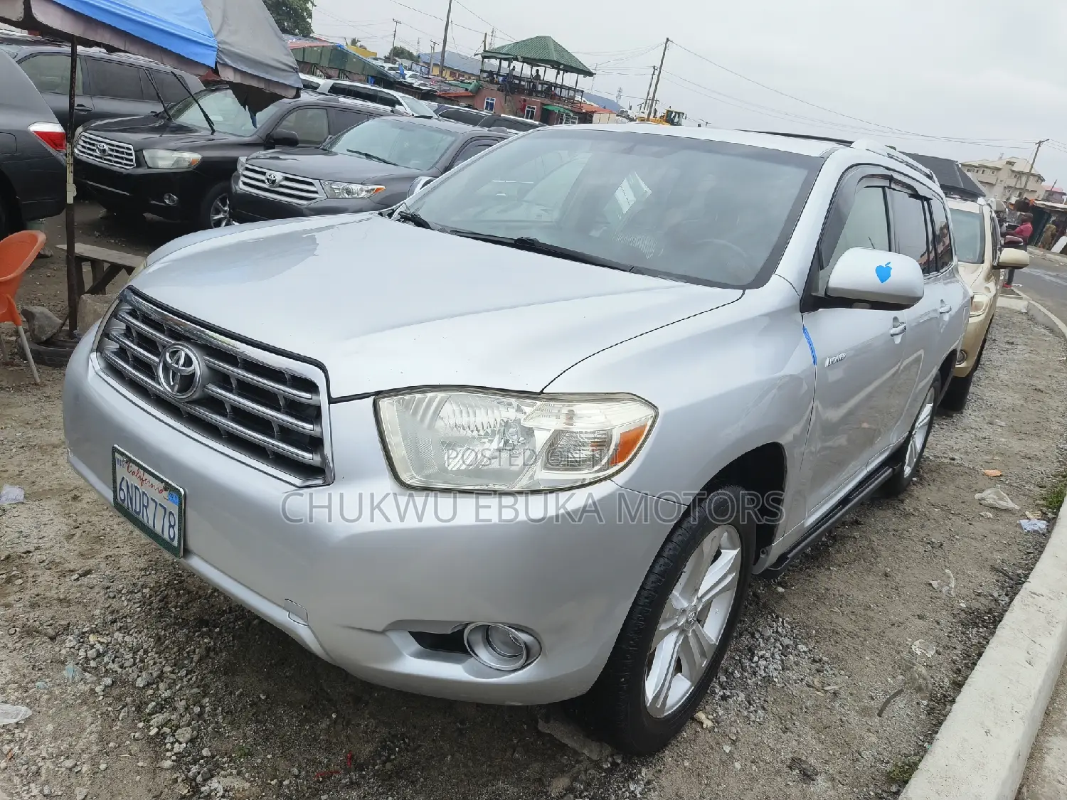 Toyota Highlander Limited 2008 Silver