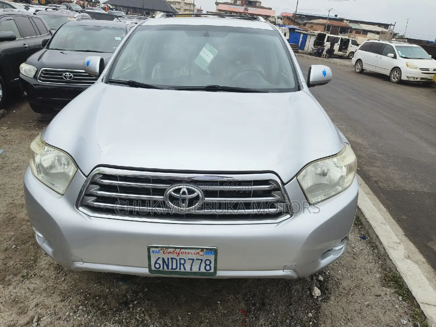 Toyota Highlander Limited 2008 Silver