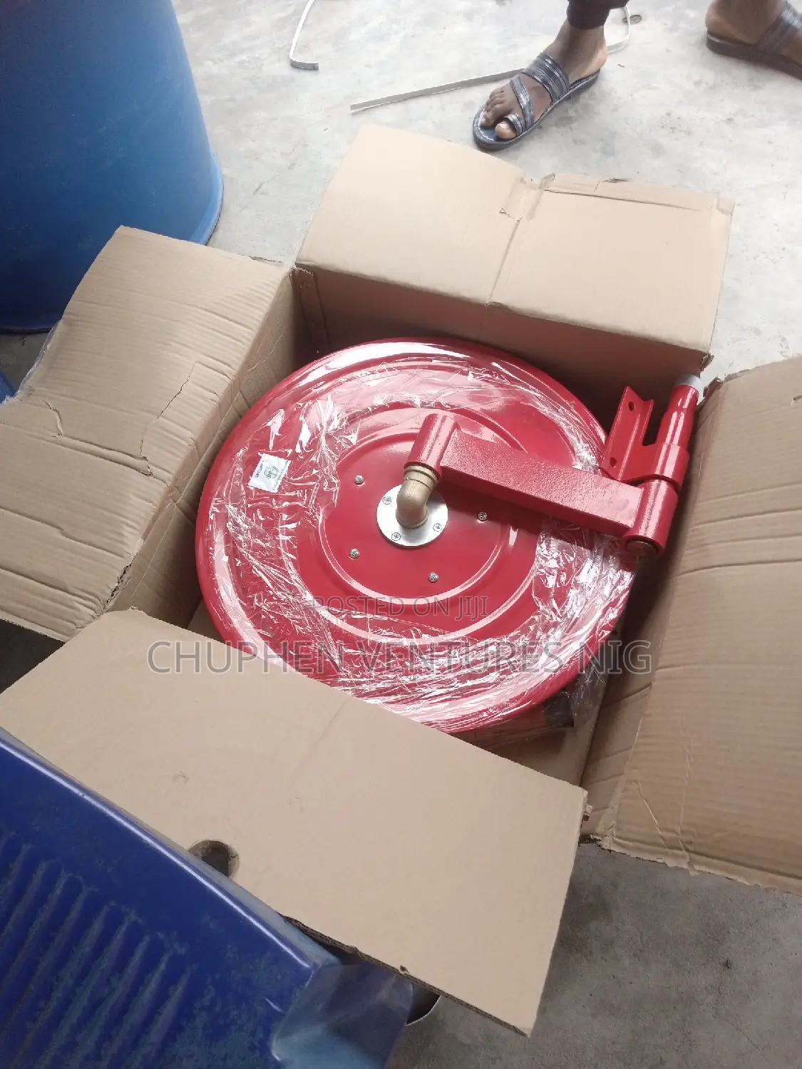 Firefighter Hose Reel System