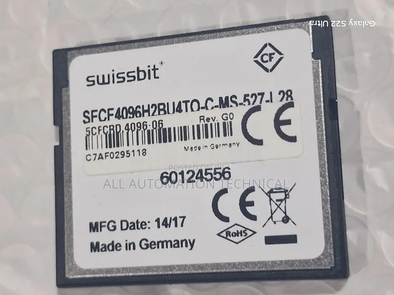 Swissbit 4gb Compact Flash Card Sfcf4096h2bu4to-C-Ms-527-1