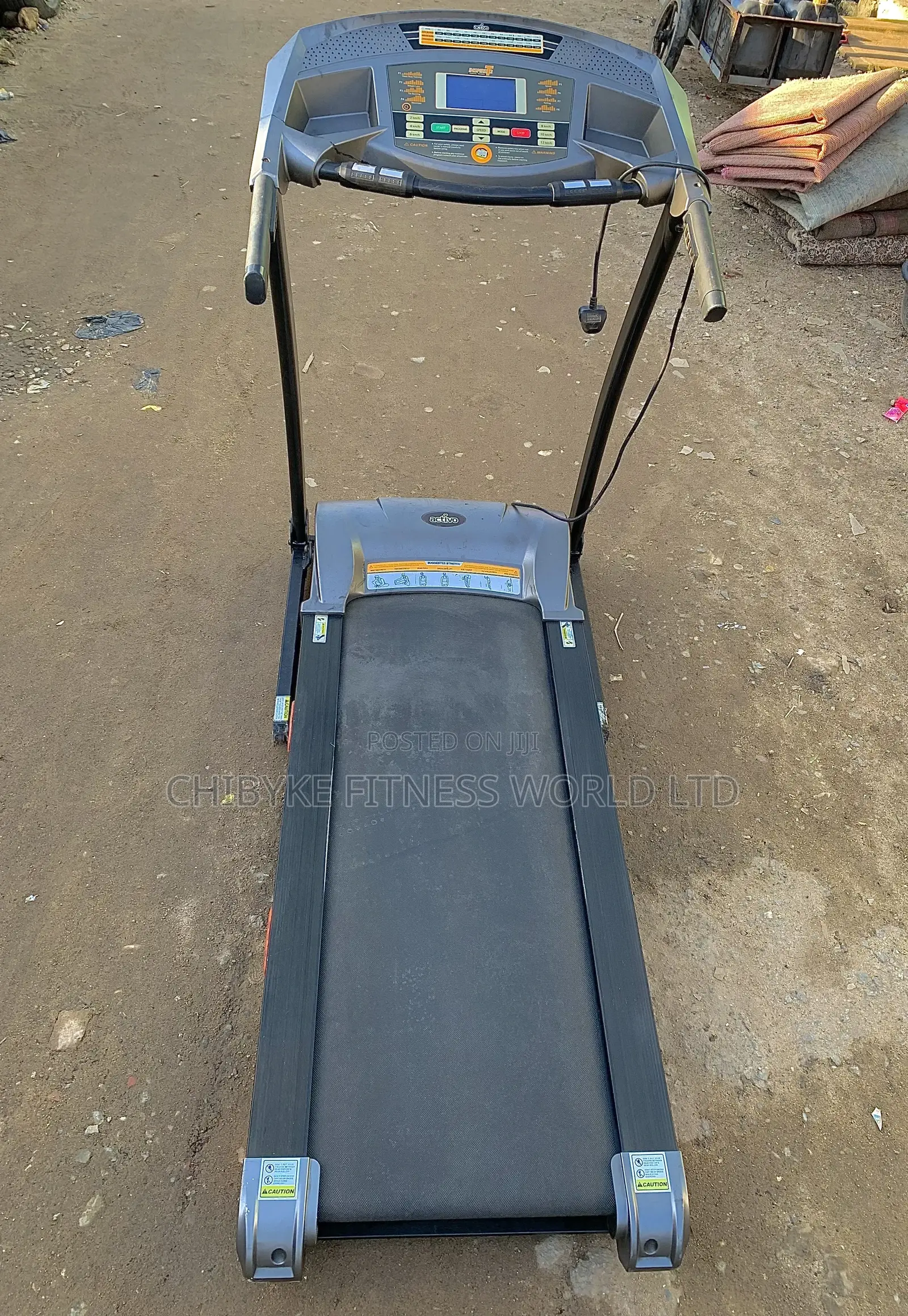 Activo 2.5hp Electric Treadmill With Mp3 Player.