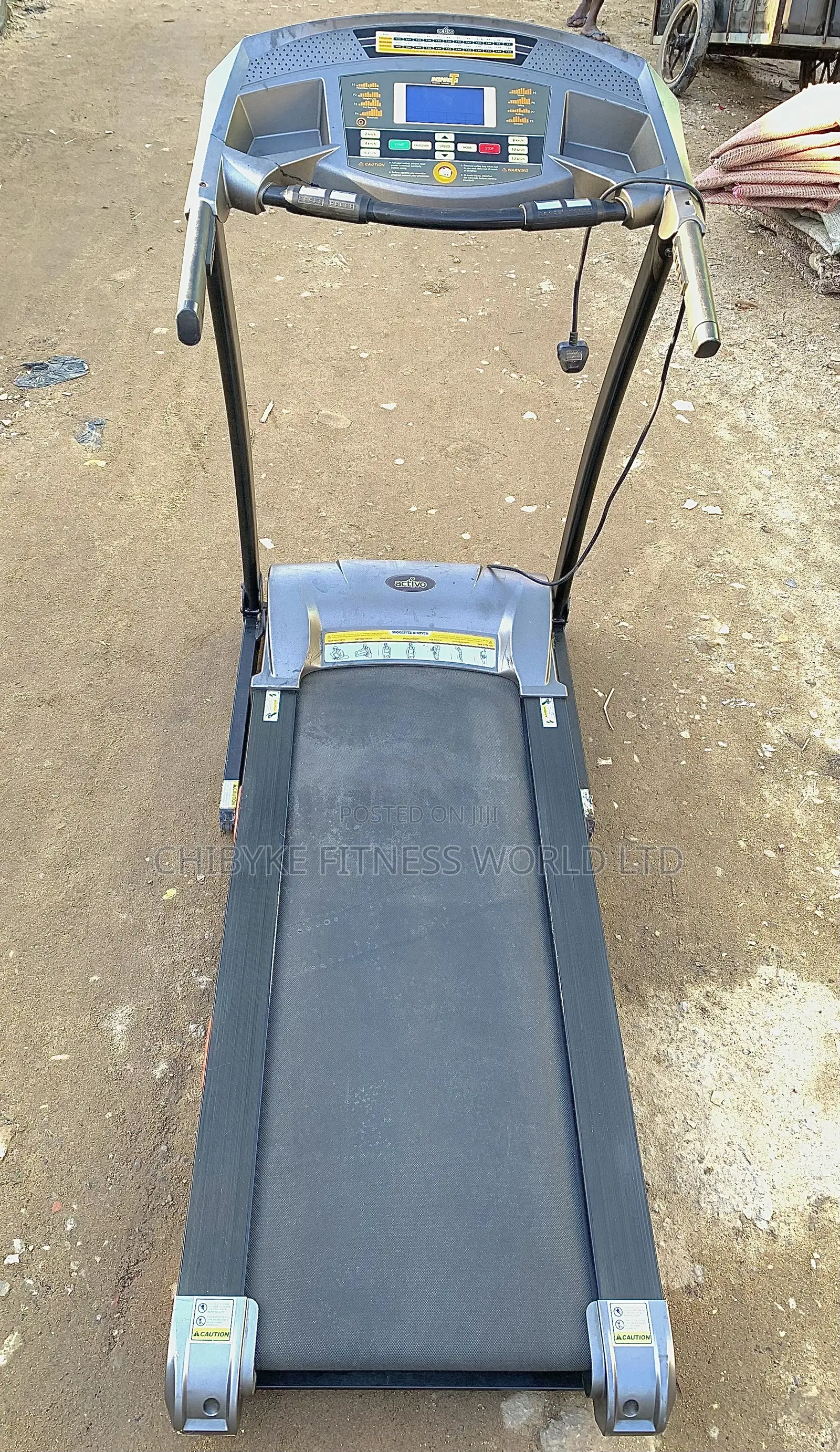 Activo 2.5hp Electric Treadmill With Mp3 Player.
