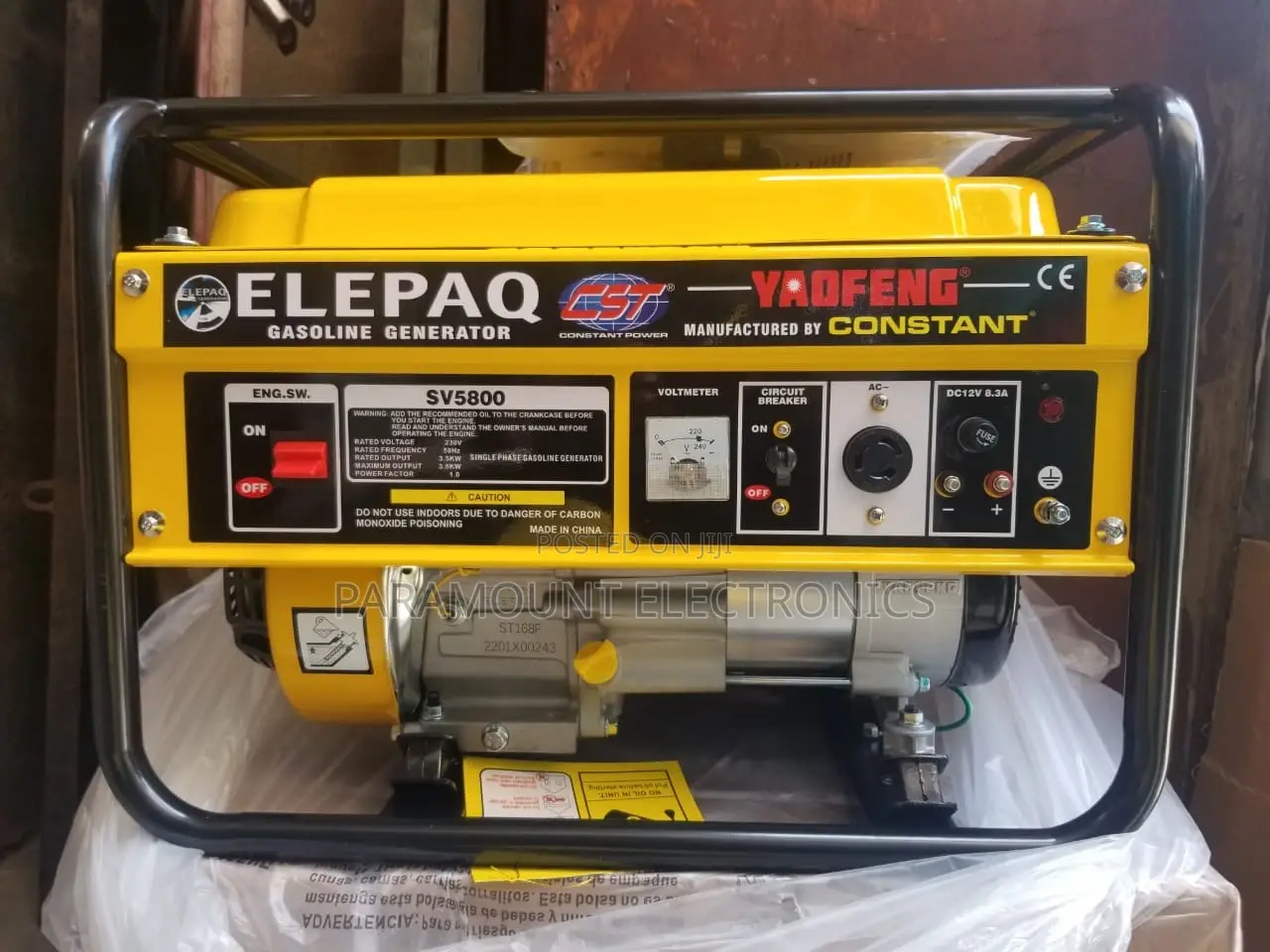 4.5kva Elepaq Constant Generator