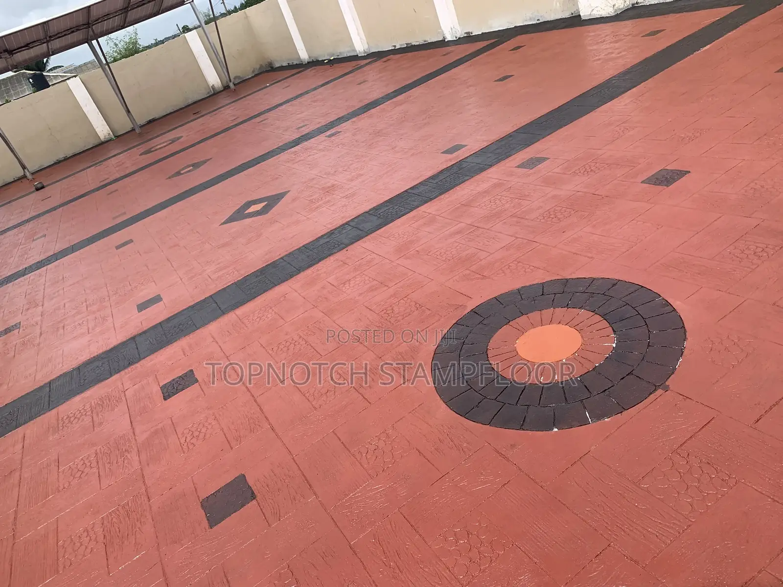 Richy Steps Concrete Floor Design