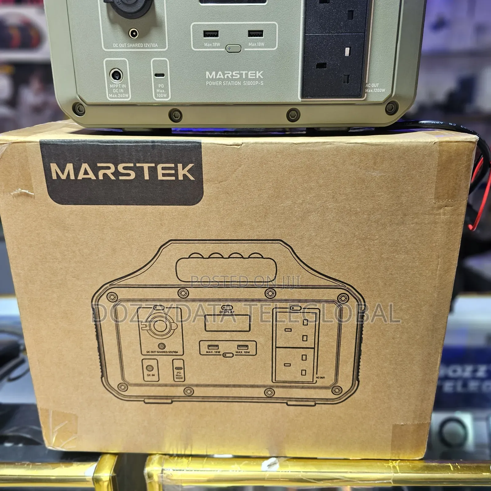 Marstek S1000p-S 1200W 1021wh Solar Generator Powerstation