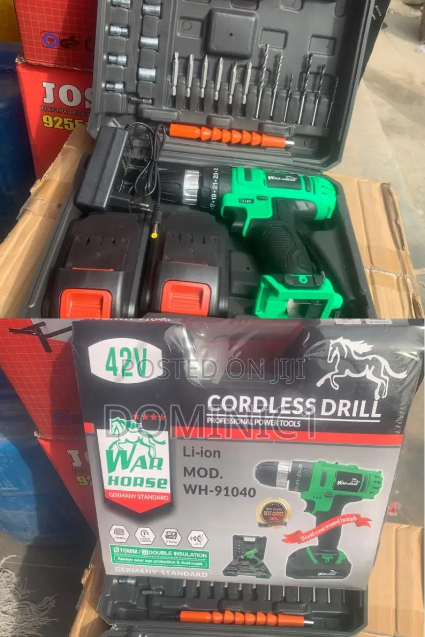 War Horse Cordless Drill Machine 42v