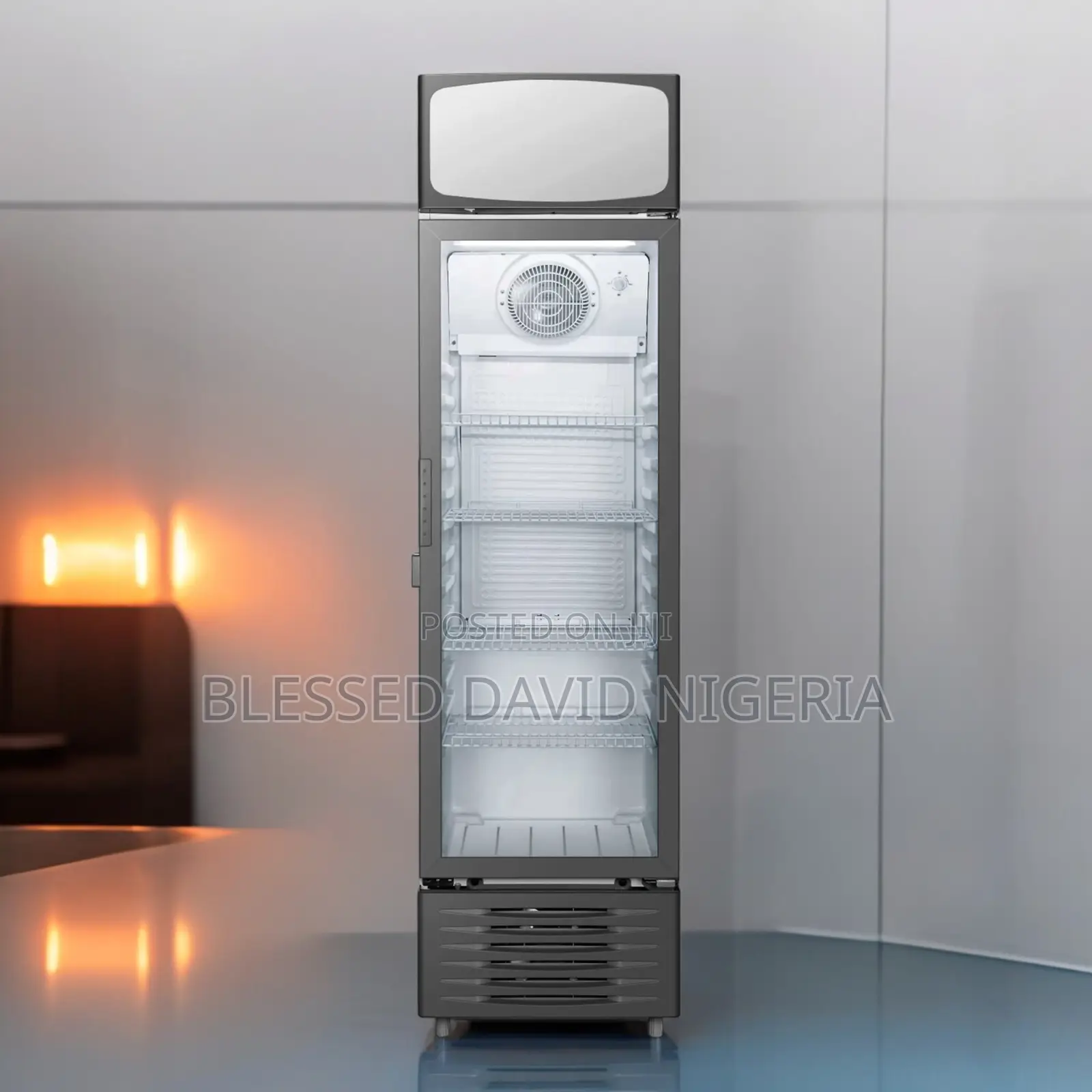 Hisense Fl50fc 382l Showcase Single Door Refrigerator