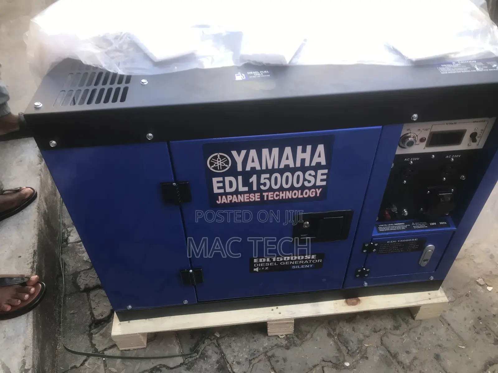 Original Yamaha 10kva Soundproof Generator