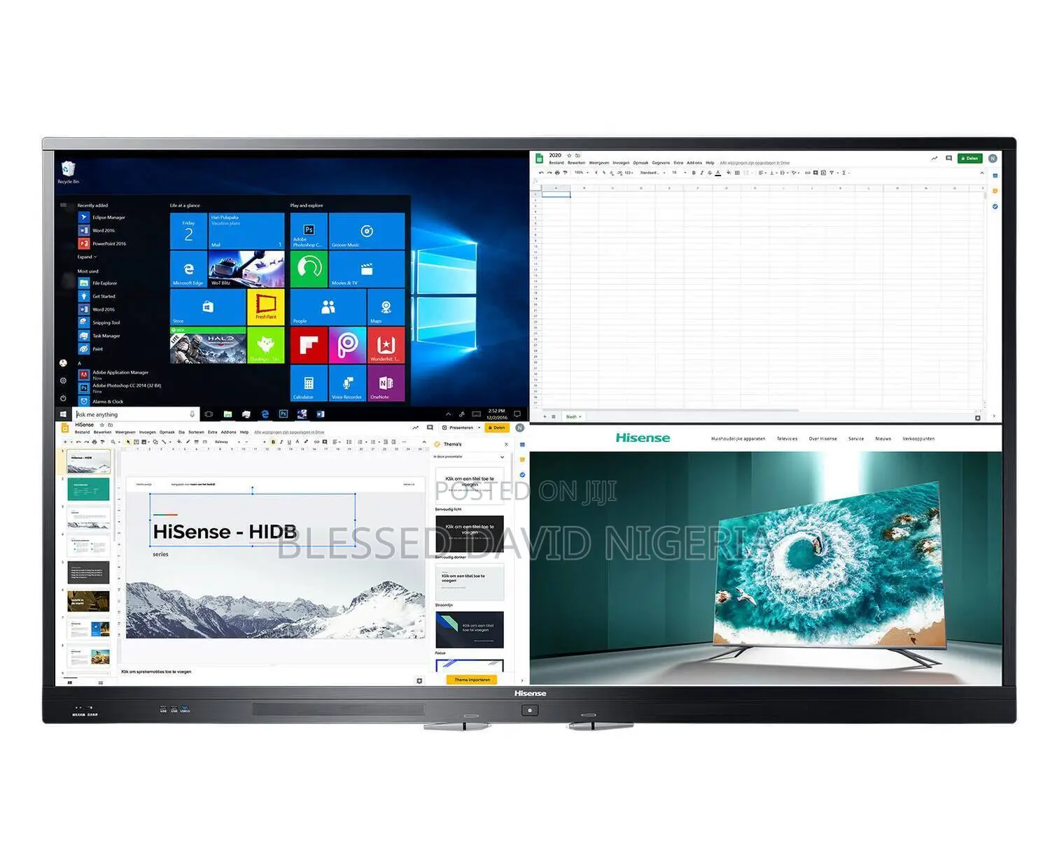 Hisense 86 Inch WR60AE UHD Smart Interactive Digital Boar