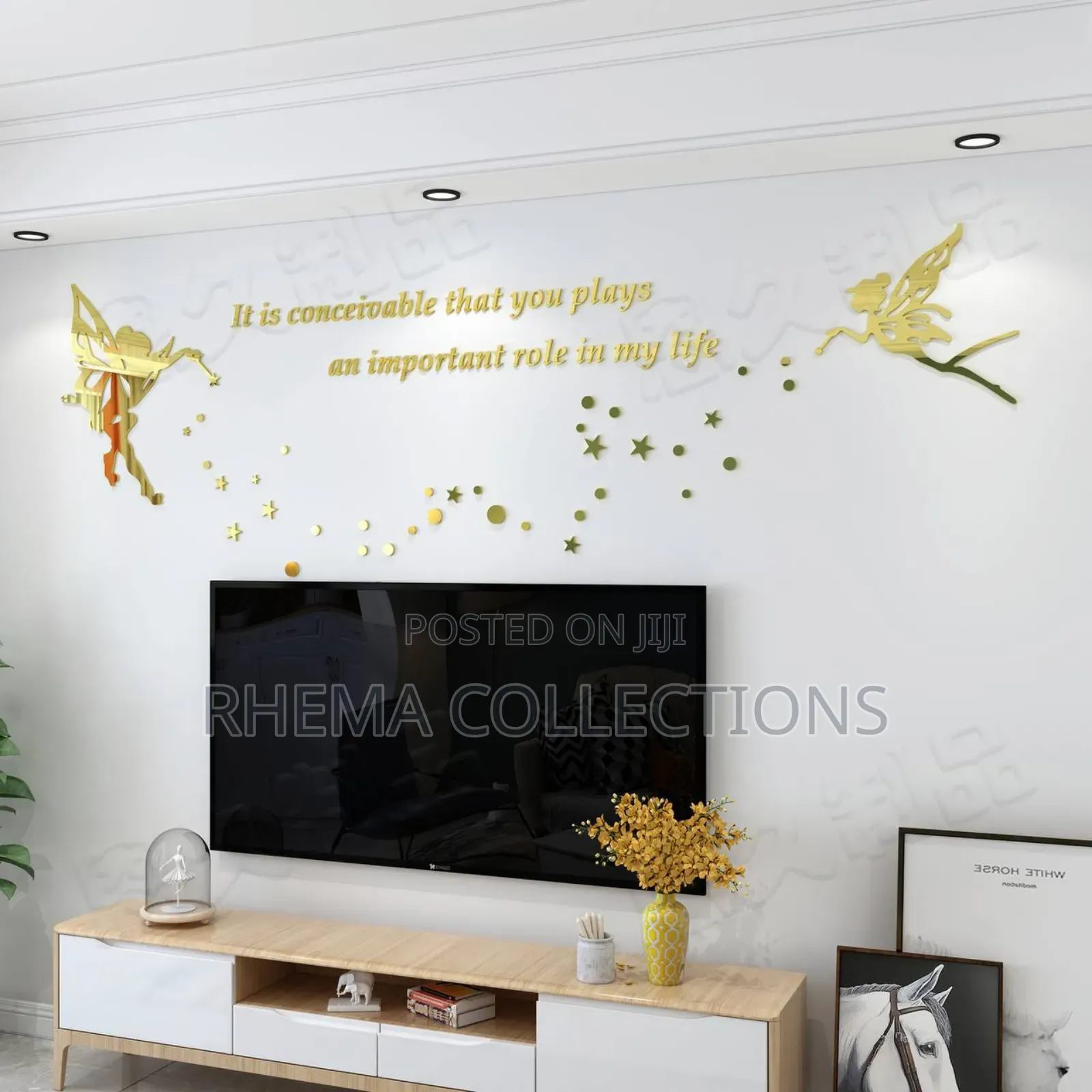 3d Classic Acrylic Wall Sticker Home Decor