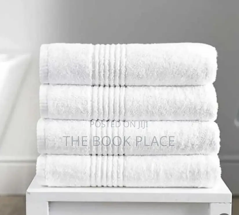 Pure Cotton White Towel