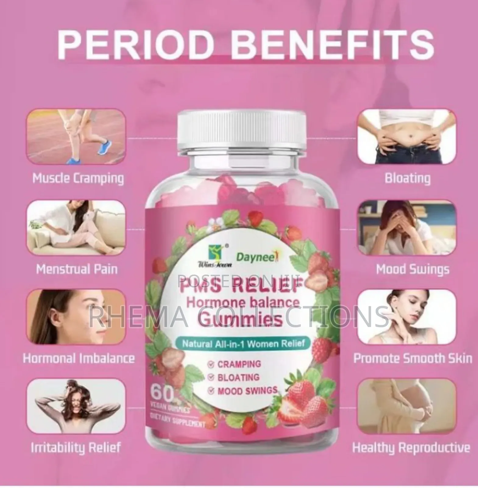 PMS Relief Hormone Balance Gummies
