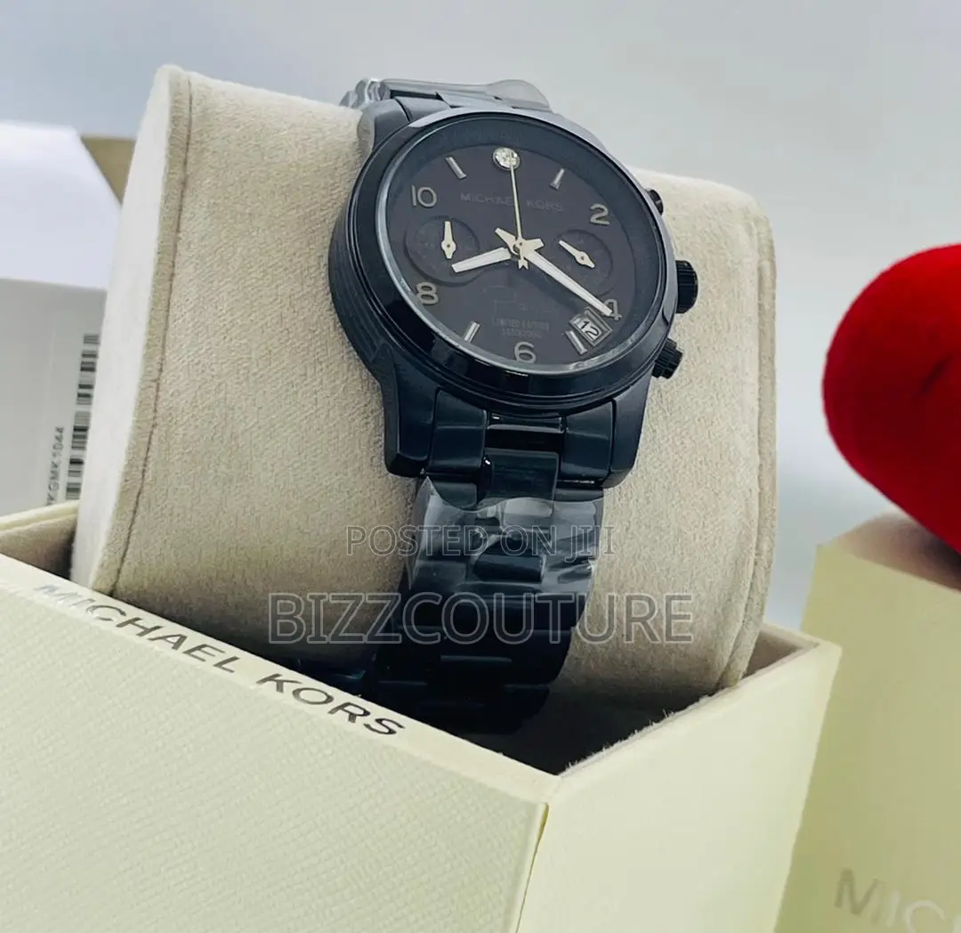 Original Michael Kors Chronograph Black Chain Watch