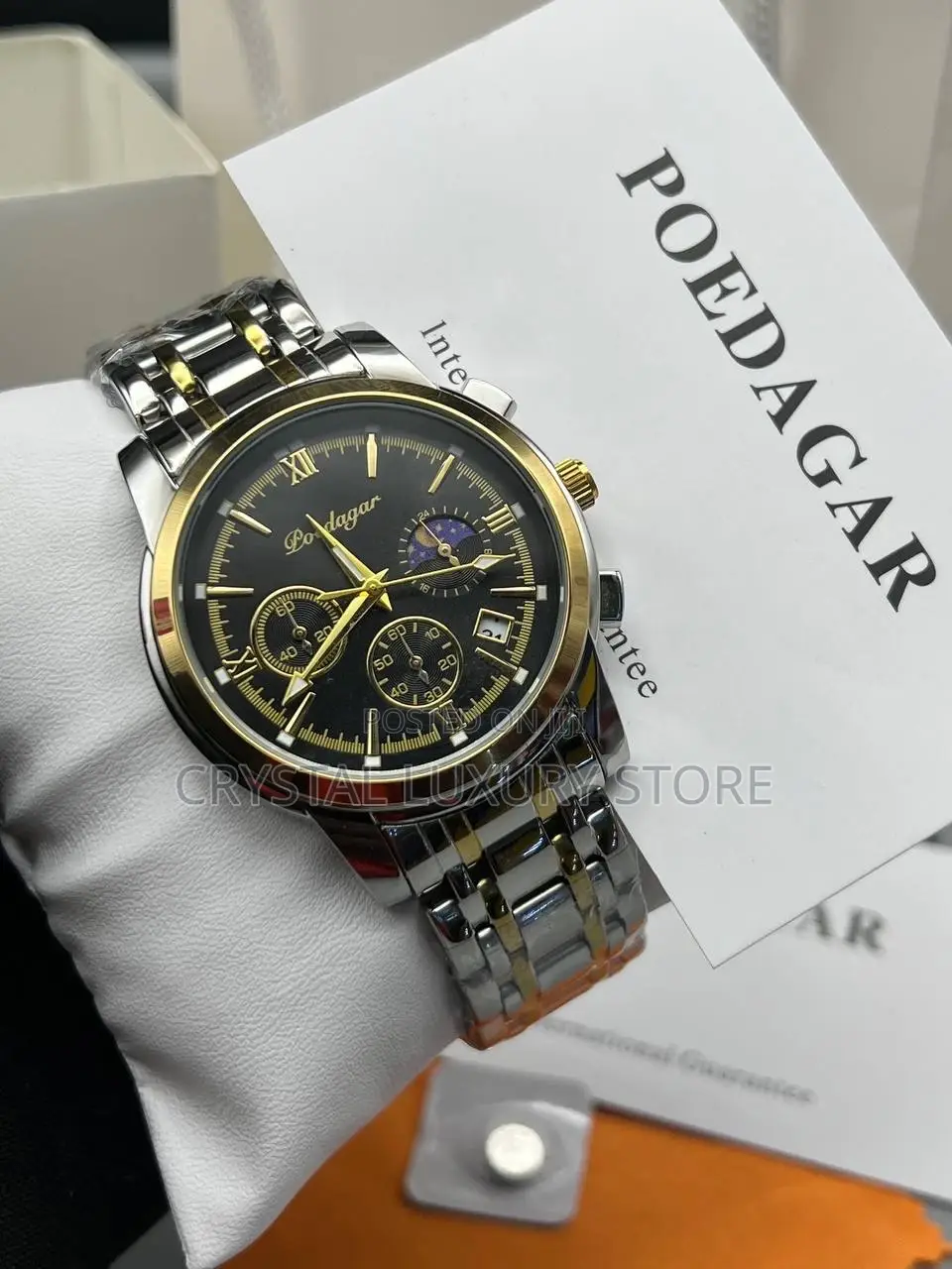 Top Quality Poedagar Chain Wristwatch